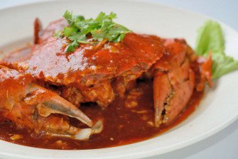 Chilli Crab Food Photography Wallpaper