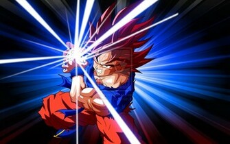 Goku Kaioken Kamehameha By Elvtrkai Fan Art Wallpaper Movies Tv