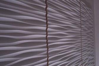 Decorative 3d Wall Panel Wave Eclectic Wallpaper Other Metro