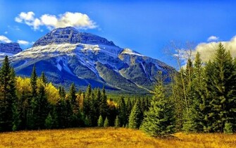 Rocky Mountains High Quality And Resolution Wallpaper
