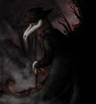 Plague Doctor Wallpaper Insert Pun Here