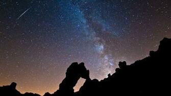 Meteor Shower Wallpaper And Background Image Net