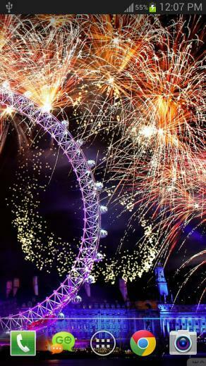 Fireworks Live Wallpaper V1 Full Apk Iberita Unik