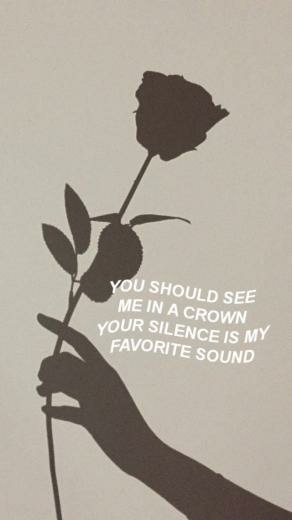 Billie Eilish You Should See Me In A Crown Lyrics Lockscreen