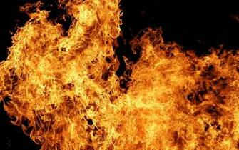 Wallpaper Abstract Fire