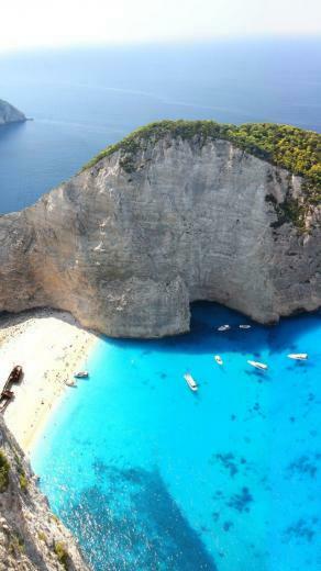 Navagio Beach Zakynthos Ionian Islands Greece iPhone
