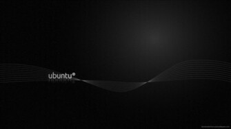 Ubuntu Black Wallpaper Computers Linux