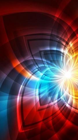 Awesome Multicolor iPhone Wallpaper Abstract