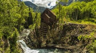 Crystal Mill River Colorado United States UHD 8k