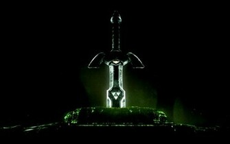 Link Zelda Wallpaper Triforce Swords