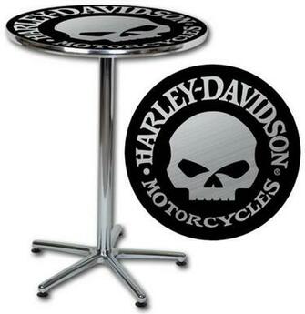 Harley Davidson Willie G Skull Cafe Table Barnett