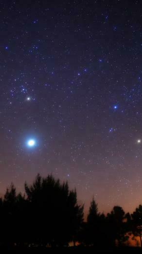 Betelgeuse The Pleiades Jupiter Rigel Aldebaran