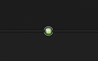 Linux Mint Background Image Logo Black