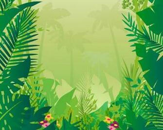 Jungle Background Vector