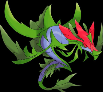 Pokemon Shiny Mega Dragalge Pokedex Evolution Moves