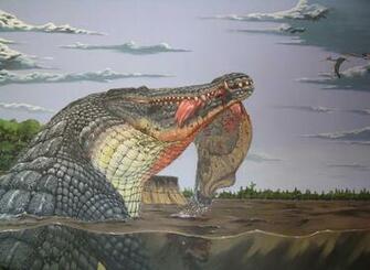Deinosuchus By Dewlap