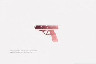 Minimal Artistic Mosaic Walther P99 4k HD Desktop Wallpaper For