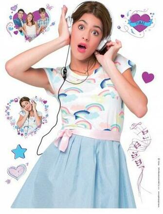 Wall Sticker Decoration Items Disney Violetta 65x85cm