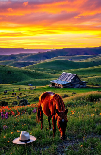 Country Western Wallpaper