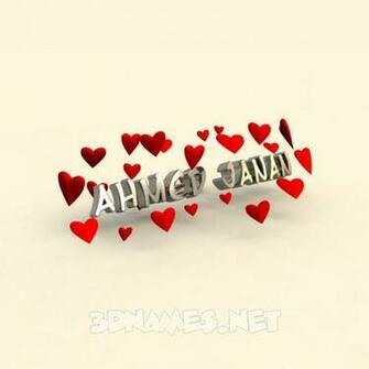 Pre Of In Love For Name Ahmed Janan