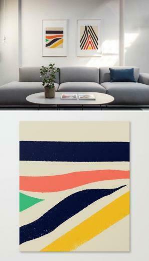 Paintings Born In The North And Goodbye Mountain Unique Wall