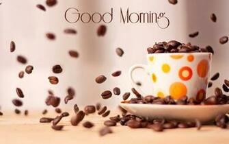 Good Morning Coffee HD Wallpaper