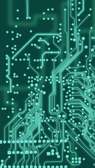 Circuit Board iPhone 5s Wallpaper iPad