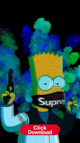 Bartsm Phone Wallapers HD Bart Simpson Art Supreme