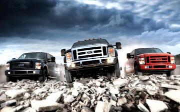 Cars Ford F450 Pickup Wallpaper