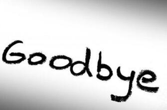 Goodbye Wallpaper