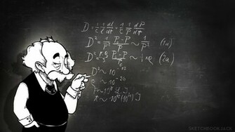 Cartoon Wallpaper Einstein Albert