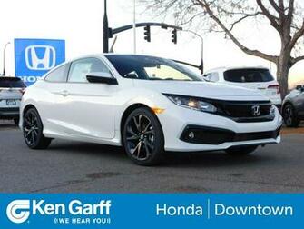 New Honda Civic Coupe Sport 2dr Car 1h90368 Ken Garff