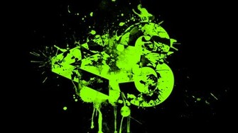 Green Black Wallpaper