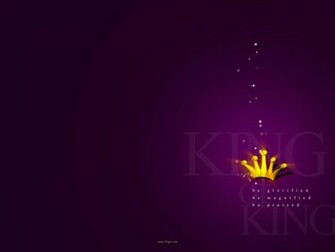 King Of Kings Violet Background Wallpaper Christian And