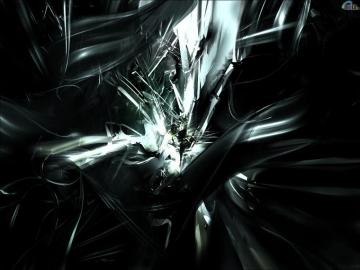 Wallpaper Dekstop U Black Abstract
