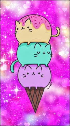 Kawaii Anime Cat Wallpaper Broken Panda