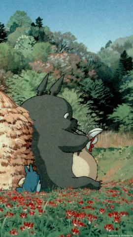 Anime Aesthetic Ghibli Artwork Studio Background