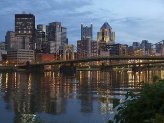 Wallpaper Usa Pennsylvania Pittsburgh City Town