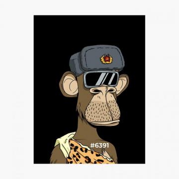 Bored Ape Yacht Club Bayc Poster By Hamza1080p