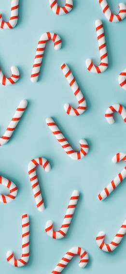 Candy Cane Background Wallpaper