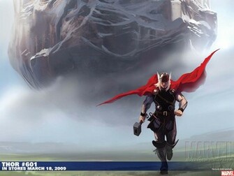 Thor Marvel Wallpaper Comics Mjolnir