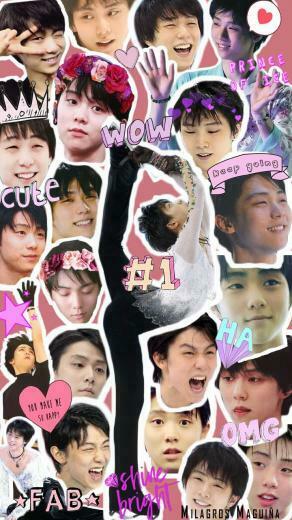 Yuzu Wallpaper Collage Cute Yuzuruhanyu Yuzuru Hearteu Hanyu