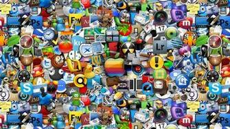 Social Media Logo Wallpaper Collection