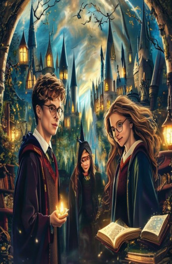 Harry Ron And Hermione Wallpaper