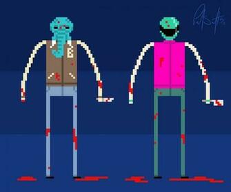 Hotline Miami Pixel Jacket And Biker By Chicken008