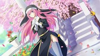Megurine Luka Background HD Image All White