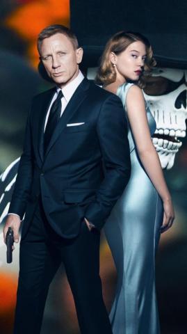 Spectre Phone Wallpaper Moviemania Daniel Craig James