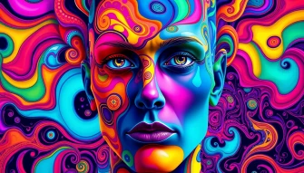 Trippy Face Wallpaper