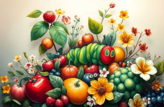 The Very Hungry Caterpillar Wallpaper