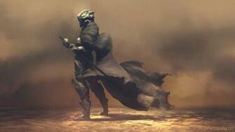 Nomad Cloak Sword Dust James Zapata Wallpaper